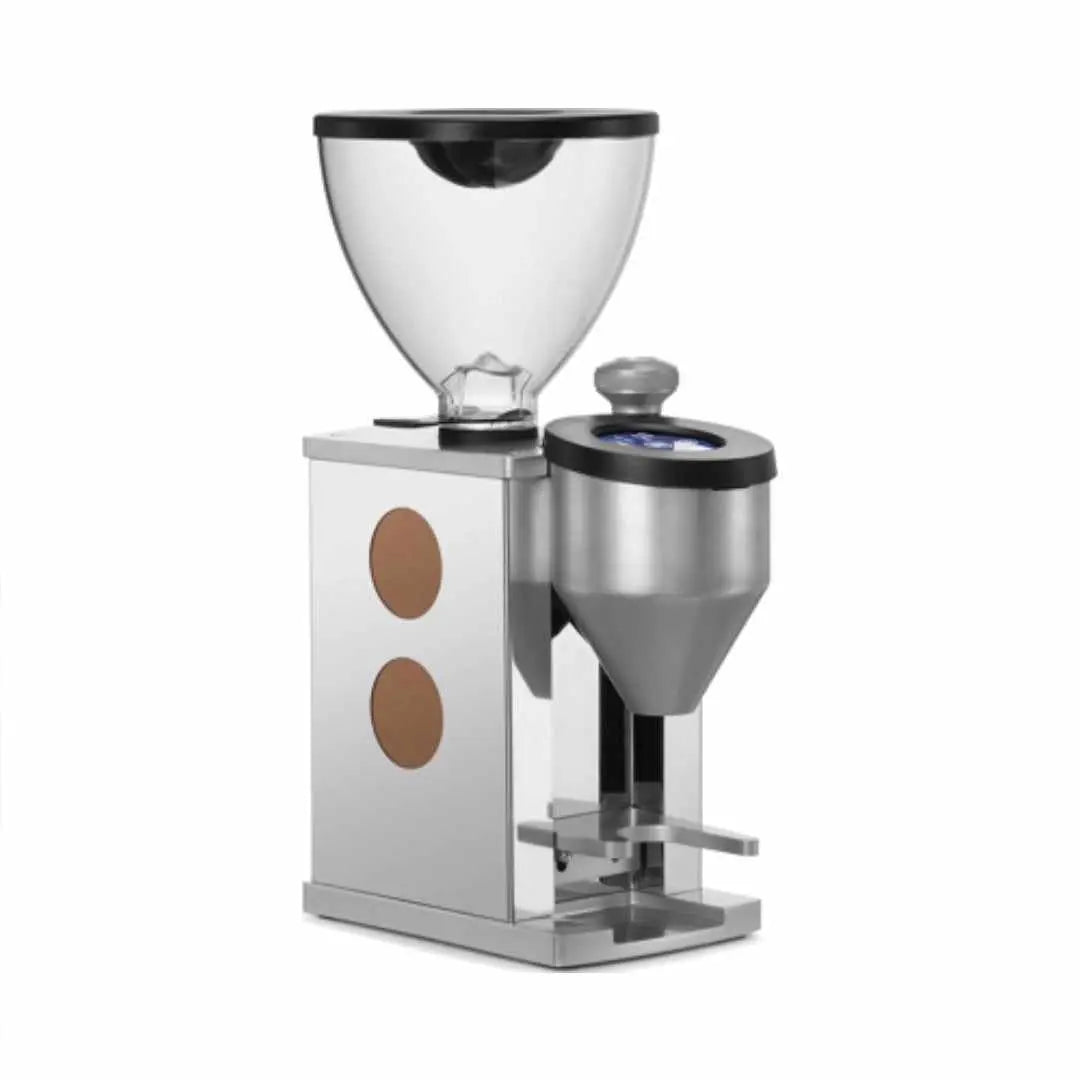 Rocket Faustino 3.1-Dischi di macinazione piani da 50 mm-Rocket Espresso-Cromo/Rame-Barista e Espresso