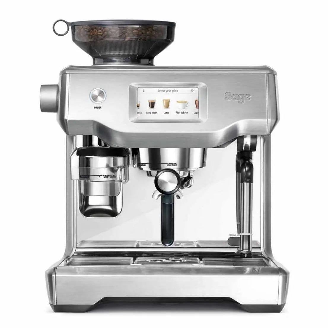 Sage Oracle Touch-Semi-automatica-Sage Renovated-Acciaio inox-Come nuova-Barista e Espresso