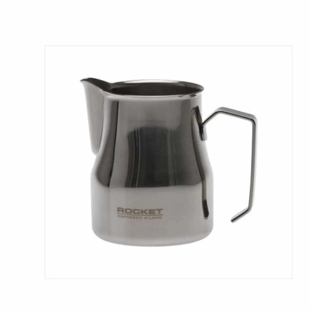 Brocca a vapore barista Brocca da lancio in schiuma di latte in acciaio inossidabile da 600 ml, brocca a vapore per espresso, accessorio per caffè per caffè espresso(Pink