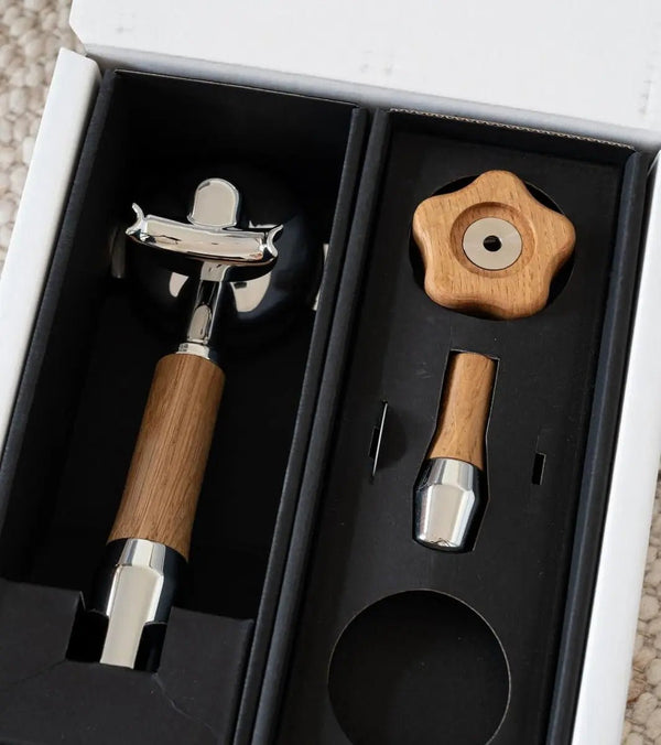 Set di manici in legno - Barista ed Espresso