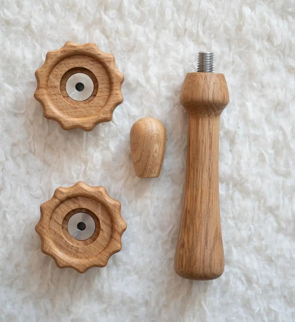 Elemento di controllo in legno - Barista ed Espresso