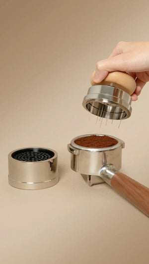 Set Accessori Pucks Espresso - Legno TIMEMORE