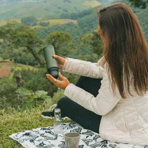 Nano Macchina da Caffè Portatile - Verde Foresta OUTIN