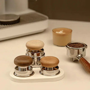 Set Accessori Pucks Espresso - Legno TIMEMORE