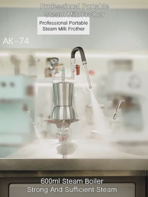 Aleman AK-74 piastra di riscaldamento con vaporizzatore per latte | Vapore secco professionale per Latte Art