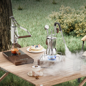 Aleman AK-74 piastra di riscaldamento con vaporizzatore per latte | Vapore secco professionale per Latte Art