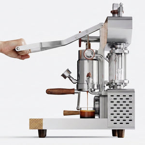 Aleman 6S macchina a leva Dual Boiler di punta | Tecnologia gruppo saturato