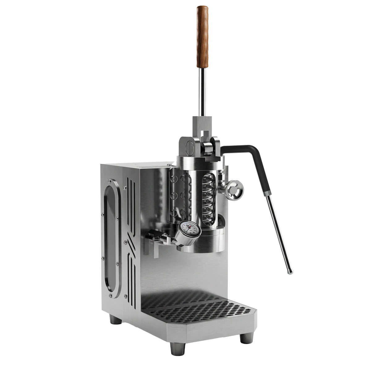 Aleman Gecko Macchina da caffè espresso a leva manuale da parete | Macchina da 58 mm a ingombro zero