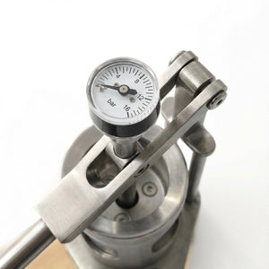 Aleman Macchina da caffè espresso portatile a pompa manuale | Controlla la pressione come preferisci.