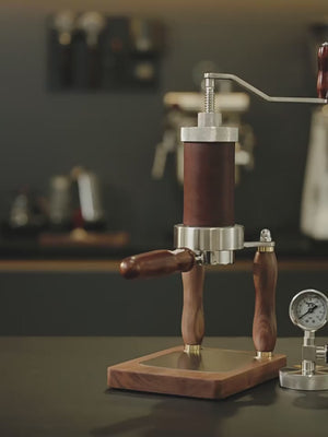 Aleman Nomad Hybrid Macchina da Caffè Espresso Portatile | Manovella e Pneumatica 2-in-1