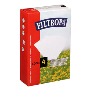Carta filtro stile Melitta non sbiancata 1x4 100pz FILTROPA