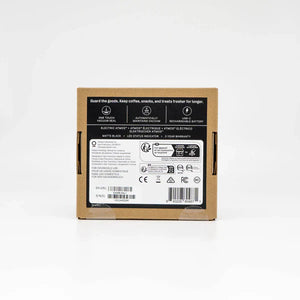 Confezione per coperchio elettrico nero con chiusura sottovuoto, EspressoGear, Fellow, Ricambi, tutto sul caffè