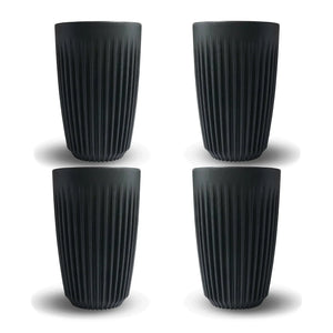Tazza 12oz Carbone 4pz - Huskee HUSKEE