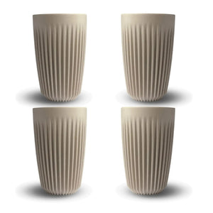 Tazza 12oz Naturale 4pz - Huskee HUSKEE