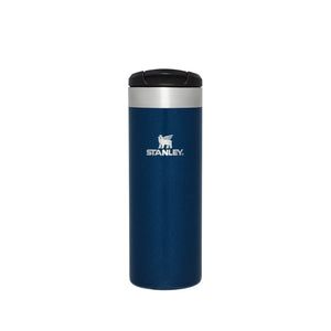 Stanley Aerolight thermos mug blu - 0,5 L in metallo con coperchio, progettato per bevande calde e fredde.