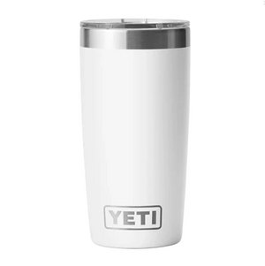 Tazza da caffè bianca isolata in acciaio inox per take away e uso all'aperto, popolare tra gli appassionati di caffè.