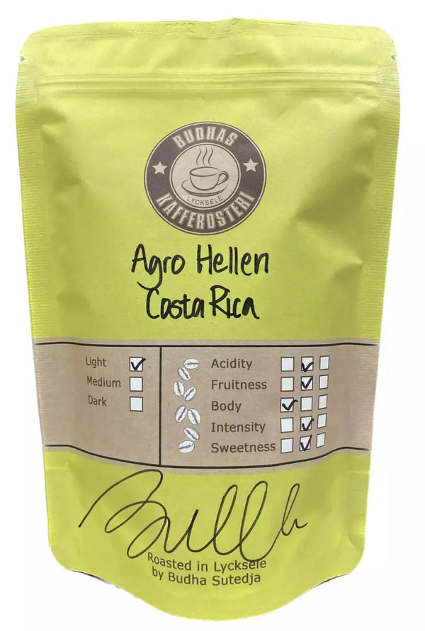Agro Hellen - Chicchi interi tostatura chiara/media per filtro 250g - Barista e Espresso