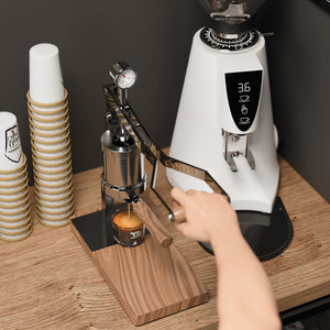 Aleman 2 macchina da caffè espresso manuale | Controllo temperatura PID & gruppo professionale 58mm