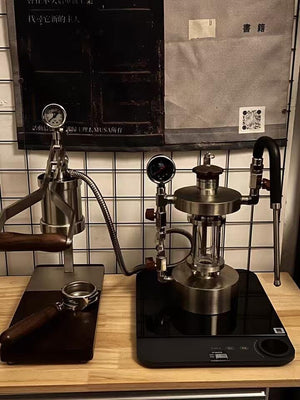 Aleman 2 macchina da caffè espresso manuale | Controllo temperatura PID & gruppo professionale 58mm