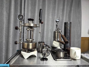 Aleman Sniper macchina da espresso con leva manuale | Precision Tower in acciaio inox