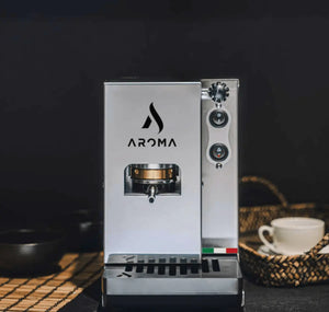 Aroma Plus Silver – Macchina Espresso Premium Italiana a Cialde E.S.E - Barista e Espresso