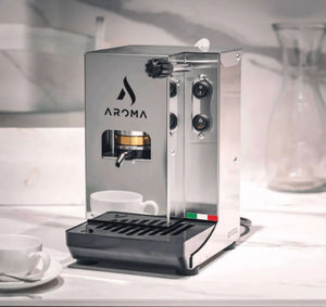 Aroma Plus Silver – Macchina Espresso Premium Italiana a Cialde E.S.E - Barista e Espresso