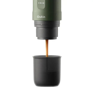 Nano Macchina da Caffè Portatile - Verde Foresta OUTIN