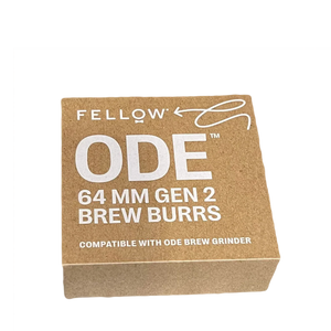 Confezione con nuovi macinacaffè per macinacaffè elettrico Fellow, parte di EspressoGear e Utrustning, tutto sul caffè.