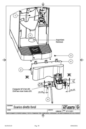 Carimali Sumpgenomföring Armonia - Reservdel OEM nummer: 04.00949