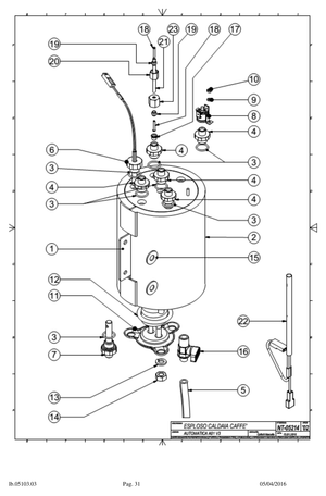 Carimali STRAIGHT COUPLING D.6 1/4M WITH O-RING SEAT - Reservdel OEM nummer: 16.05066