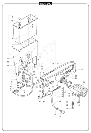 ECM Nivåsensor Vattentank - Reservdel OEM nummer: P6022