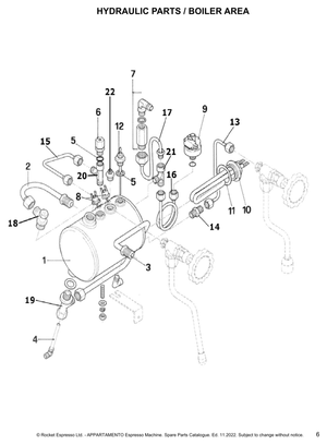 Rocket T-koppling 1/4 HO/HA/HA - Reservdel OEM nummer: A229905820