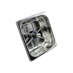 Pitcher Rinser quadrato 150mm Spinjet in acciaio inox per una pulizia efficace delle brocche per latte.