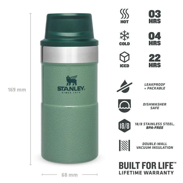 Stanley Termos Resemugg Hammertone Green 0,25L - Barista och Espresso