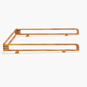 Kopp räcke i trä för Rocket Appartamento-Custom trä-Wiedemann Manufuktur-Oliv-Barista och Espresso