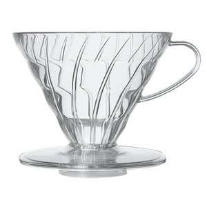 V60 Plastic Dripper, Transparent - Barista och Espresso